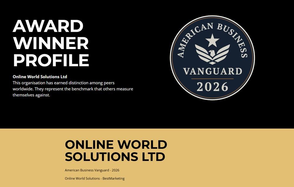 Honoured to Be Recognized as an Award Winning Marketing Agency